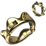 Metal Penis Ring Stainless Steel Cock Ring Adjustable Size Testicle Rings For Lasting Erections Cock Sexual Stimulation Device Male Sex Toys Cockring Cook Rings For Men Erection Sex Function (S)