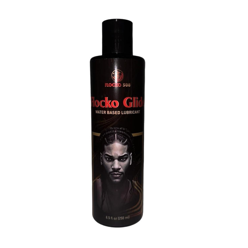 Flocko Glide Lube Water-Based Formula | Long-Lasting Personal Solution For Men & Women | Smooth, Natural Feel | Unflavored, Fragrance-Free, Non-Staining | Safe For Use