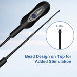 Electric Silicone Penis Vibrator – Sex Toys For Men With 10 Vibration Modes, Male Masturbator Urethral Sounding Plug For Prostate Play With Smooth Silicone