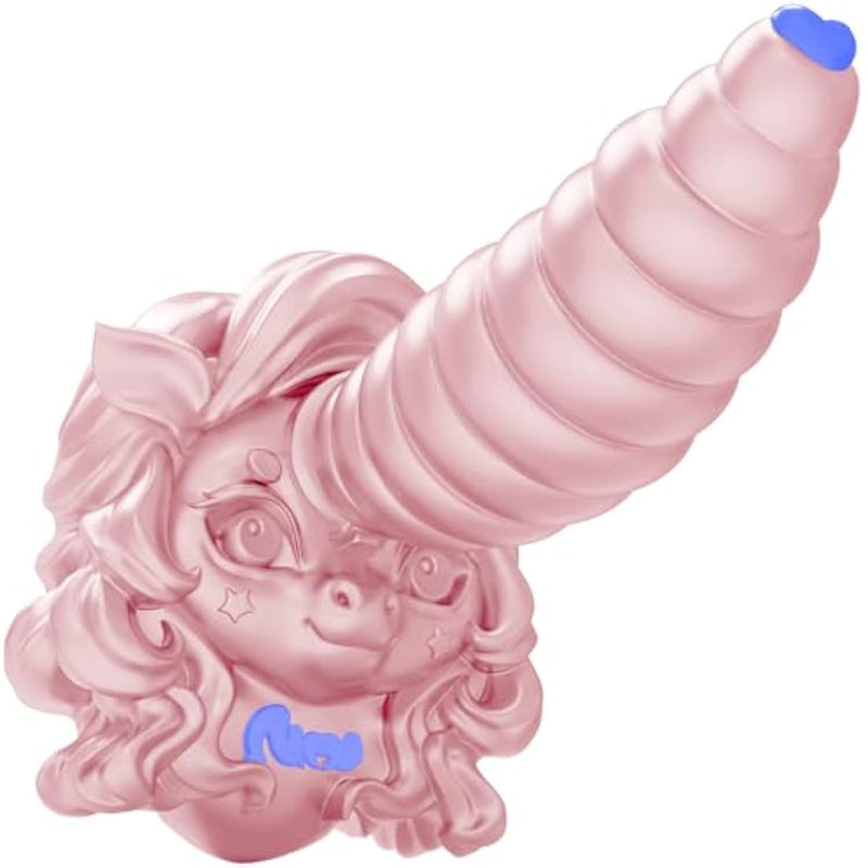 Huge Thick Monster Dildo For Beginners, Creature Giant Silicone Dildo With Strong Suction Cup, Clitoral G Spot And Anal Massage Alien Fantasy Dildos Sex Toy For Women And Couple 8.7" (Pink)