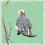 Cockatiel Plush Toy, 7 Inch Super Soft Realistic Realistic Parrot Plush Stuffed Animal Cute Kids Birthday Ornament Collection Use For All Ages And Occasions