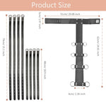 Back Handcuffs Bondage Set With Collar, Strong Pu Leather Hand And Arm Cuffs, Adjustable Collar With 1 Lock And 2 Keys, Restraining Set For Couples, Sm Bdsm Sex Toys For Women Men Extreme Love