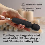 LuLu Vibrator, Vibrators, Womens Sex Toys, Female Sex Toy, Vibrater, Mini Vibrator Wand, Sexy Toys, Sexual Pleasure Tools for Women, Sextoy, Wand Vibrator - Tiger Eye