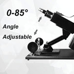 Sex Machine With 3Xlr Connector Suction Cup, Automatic Sex Machines Adult Sex Toys Adjustable Thrusting Dildo Machine With 5 Attachments