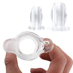 Hollow-Out Hollow-Out Washing Anus Anal Dilator Plug. Cosplay Soft G-Spot Vagina Stimulator Training Thrusting Orgasm Tease Masturbator Sex Toy For Women Female Men Male Unisex (Small)