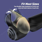 Sex Toys For Men And Couple, Powerful Penis Vibrator Male Masturbator Adult Toys, 2 In 1 Male Sex Toy Stroker For Glans Massage, Nipple Clitoral Stimulation Wand Vibrator