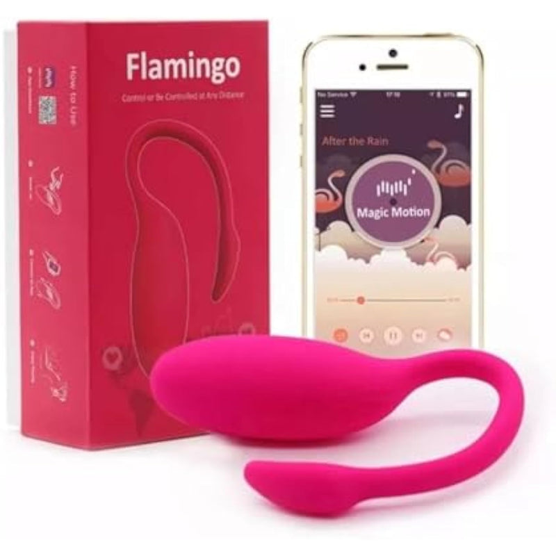 GRZR Vibrator for Women Bluetooth Control Flamingo, Pink