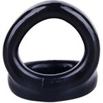 M8-Double Locking Sperm Ring Penis Ring(Black)