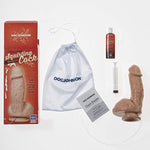 Doc Johnson The Amazing Squirting Realistic Cock with 1 oz. Bottle of Splooge Juice - Vanilla