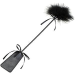 Feather Tickler And Leather Slapper Costume Accessory (Black)