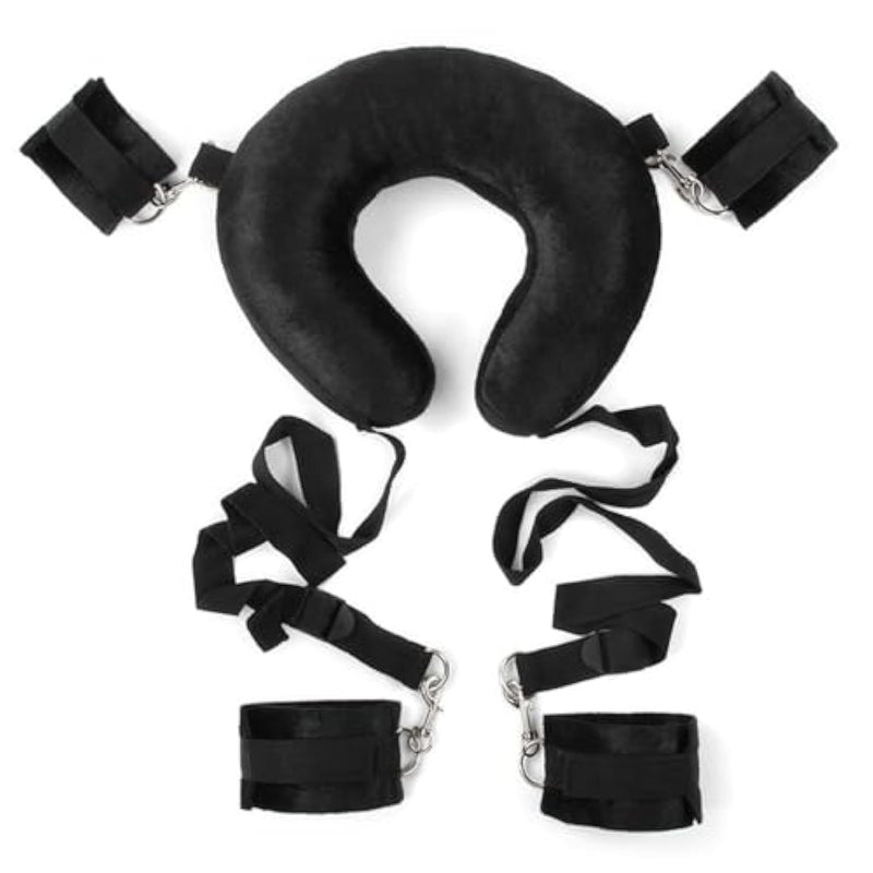 Bdsm Pillow Position Cushion Restraint Bondage Set Adjustable Handcuffs Collar For Couples Sm Play Sex Toys For Bed Games