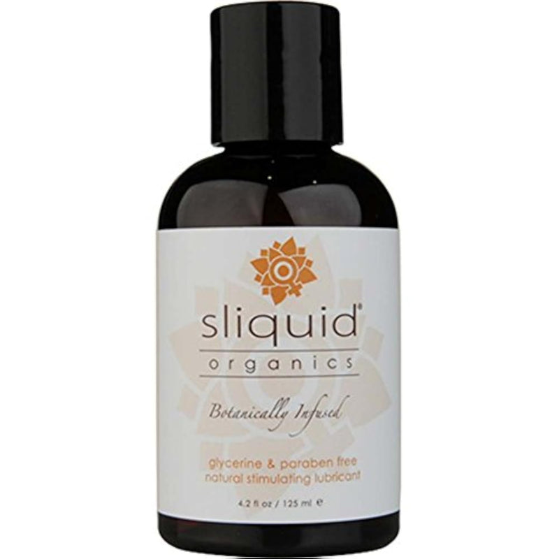 Natural Organic Warming Lubricant for Enhanced Sensual Experience, 4.2 Fl Oz