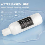 Water-Based Cum Lube Synthetic Semen, Smooth Long-Lasting Thick Creamy Personal Lubricant For Women, Men, And Couples, Natural Ingredients Anal Comfort Lubricants For Privacy, 8 Fl Oz