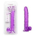Size Queen 10 Inch Dildo With 6 Inch Shaft Circumference And Sturdy Suction Cup - Purple Se-0262-15-2