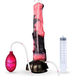 Realistic Squirting Horse Dildo, 12Inch Long Fantasy Huge Thick Anal Dildo With Suction Cup, Big Silicone Adult Sex Toy For Men And Women Couples