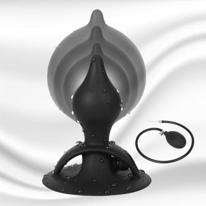 Inflatable Anal/Butt Plug Prostate Massager, Anal Training Set, One For All Anal Plug Set, Lgbt Anus Vagina Dilator Expander For Erotic Games