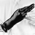 Fist Dildo Black Hand Dildo Anal Plug Butt Plug With Strong Suction Cup 3 Sizes Vaginal G-Spot Anal Pleasure Trainer Penis Sex Toys For Men Women Masturbation (M)