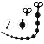 22Inch Super Long Anal Beads With 11 Balls + 17.3 Inch Super Long Dildo