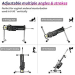 Dual Sex Machine Adult Toy For Couples, Quiet Stable Toy With Dildo Suction Cup Extension Rod, Massage, Adjustable Speed 120W