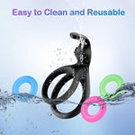 Silicone Penis Ring Cock Sex Toys For Male Erection Enhancing Sex Longer Lasting Stronger,Penis Sleeve With Rabbit Clitoris Stimulator For Couple Pleasure,Man Ball Rings Dick Sexual Anillos Para Pene