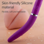 Female Pleasure Massage Pen, Nipple Clitoral Stimulator Vibrator Wand Mini Dildo G-Spot Bullet Vibrator,10 Frequency Powerful Vibration?Adult Sex Toys& Games For Women And Couples (Purple)