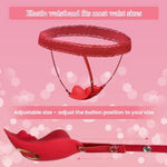 Rose Clitoral Stimulator and Butterfly Vibrator for Women and Couples - Adjustable Panty Vibrator with Remote Control