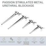 Stainless Steel Urethral Sounds Dilators With Adjustable Screw Stainless Steel Rod Sex Toys - Catheters & Sounds Penis Plug Sounding Rods Bdsm Prostate Massage For Male Exercise (Long,8Mm)