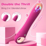 Thrusting Dildo Vibrator Sex Toys - Adult Toys Dildos With 5 Thrusting & 10 Vibrating Modes, Adult Sex Toys For Anal Clitoral Stimulation, Female G Spot Vibrator Vibrating Dildo (Pink)