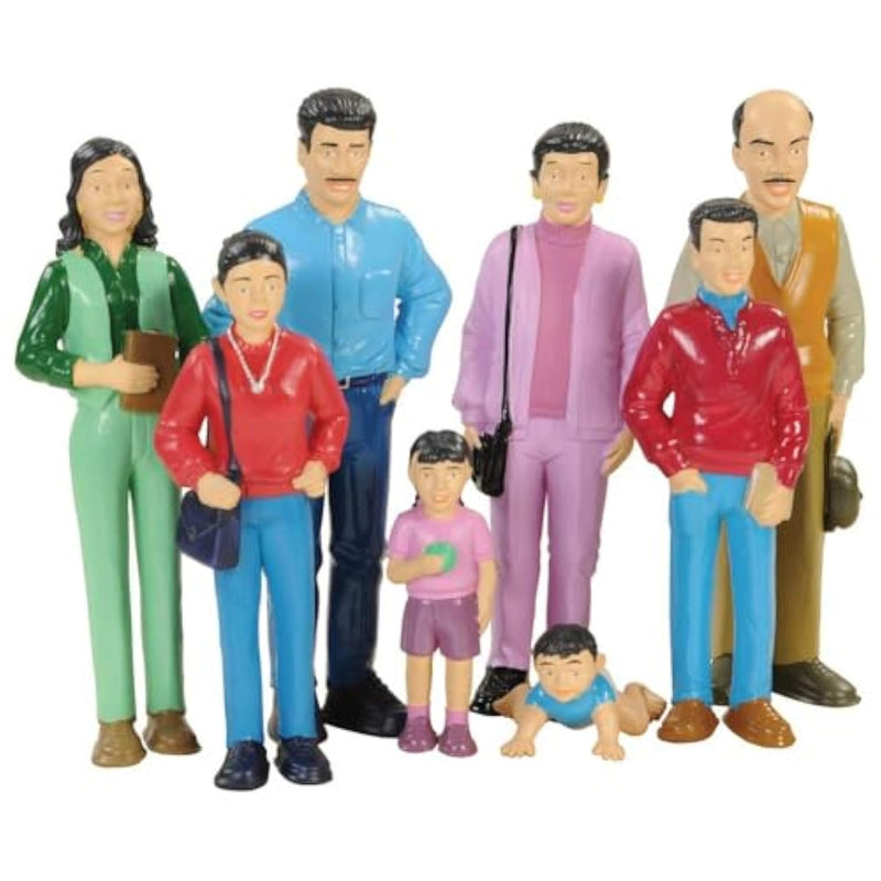 Creative Minds Marvel Education Hispanic Family Toy Figure Set For Kids Age