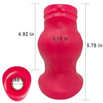Super Big Hollow Anal Butt Plugs:Hollow Tunnel Liquid Silicone Anal Trainer