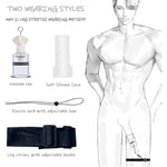 Penis Extender Stretcher Kit For Men - Wearable 3In1 Penis Cock Training Stretching Set With Silicone Sleeve Pump And Neck & Leg Straps | Adult Sex Toys For Male Penis Enlarger And Erection Exercise