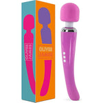 Vibrator, Sex Toys Wand Massager, Adult Toy For Women - G Spot Vibrators, Clitoris Stimulation, Dildo, Water-Resistant, Wireless, 20 Vibration Modes & 8 Speeds (Large, Pink)