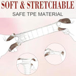 Penis Enlargement Sleeve Cock Sleeves - Penis Extender Enlarger Reusable Textured Sheath Adult Sex Toys Elastic Cock Ring Girth Enhancer For Men Female Couple Pleasure
