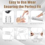 Penis Sleeve, Pennis Extender 6 Stretchy Textured Set, Cock Sleeve Enhance Erection Extended Time, Penis Extender For Adult Sex Toys For Men Couple