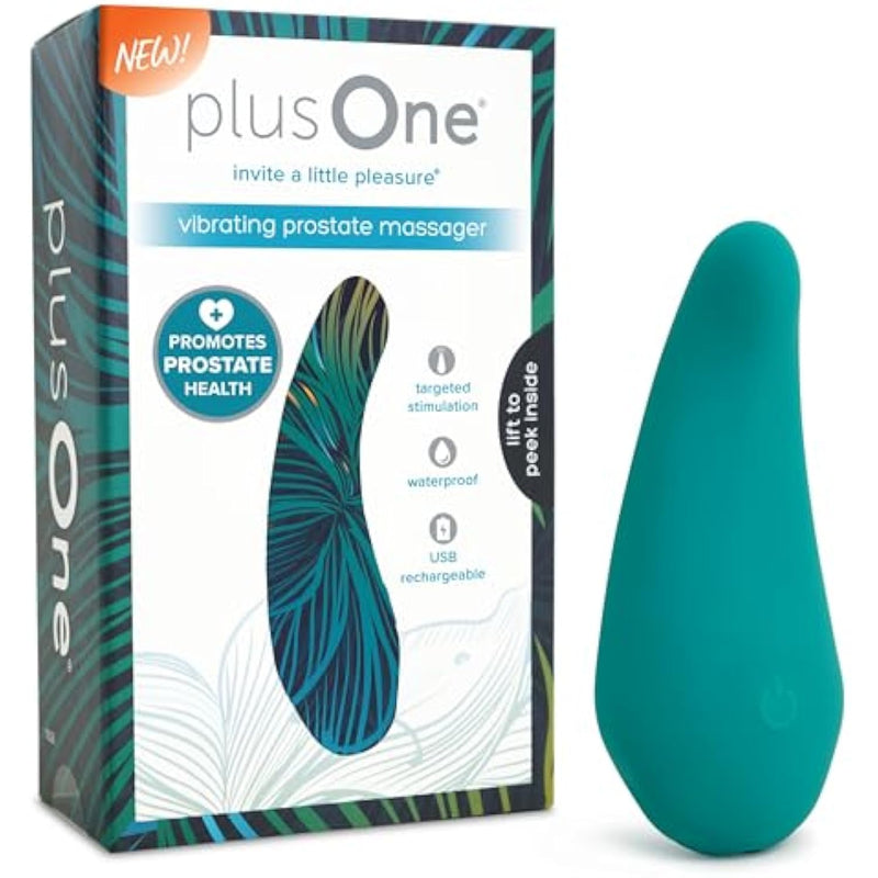 External Prostate Massaging Device, Beginner Friendly Stimulating Massager, 10 Vibration Modes, Waterproof & Usb Rechargeable