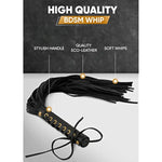 Adult Sex Whip Sex Toy For Sm Flogger Bdsm Whips For Couples Fetish Sex Toy Bedroom Sex Flogger Spanking Paddle Faux Leather