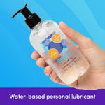 Heart Pleasure Air Clitoris Sucker & Enjoy Water Based Lube 8.5 Fl Oz - Couple Sex Toys Bundle