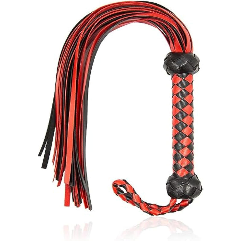 Sex Bdsm Whips, Bdsm Flogger Whip, 23 In Faux Leather Bdsm Whip, Bondage Whip Toys For Women Adult Couples