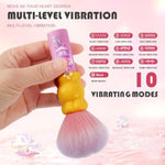 Bullet Vibrator For Women Clitorals Stimulator Usb Rechargeable Mini Vibrator,G Spot Vibrator With 10 Vibrating Modes,Dildo Anal Toys Adult Sex Toys For Women With Pink Ultra Soft Makeup Brushes