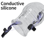 Electric Shock Chastity Cage, Men Electric Shock Penis Trainer, Cock Cage Rechargeable Remote Vibration Penis Ring For Male Long-Lasting Endurance Sex Toys