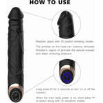G Spot Dildo Vibrator Adult Sex Toy For Women And Men - Ultra Soft Bendable - Usb Rechargeable - Waterproof Dildo Vibrator With 9 Vibration Patterns With Suitable Size