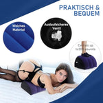 Dildo Mount Sex Pillow Sex Dice Set-Sex Toy Mount Set Ideal For Enhancing Intimacy Cushion Sex Furniture Dildo Mount Sex Position Pillow Sex Games For Adult Couples(Blue)