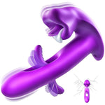 G Spot Vibrator Sex Toys For Women,Thrusting Dildo With 7 Kissing Modes & 10 Flapping Patterns, Vibrators Adult Toy For Clitoral & Anal Stimulation, Sexual Pleasure Tools For Women