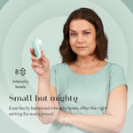 Liberty 2 Sage Pleasure Air Clitoris Sucker With Travel Case & We-Vibe Pivot Vibrating Cock Ring - Couples Sex Toys Bundle