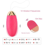 Bullet Vibrator Remote Control Egg Vibrator For G Spot Clit Stimulation Soft Silicone Wearable Rechargeable Waterproof 10 Vibration Modes Adult Sex Toy For Women And Couples