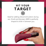 | Amo | Bullet Vibrator | Usb Rechargeable | Extra Powerful Clitoral Stimulator | Sex And Masturbation Toy For Women