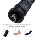 Lifelike Dildo Attachment For Sex Machine With 3 Xlr Connector Flexible G Spot Dildo With Curved Shaft & Balls