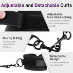 Spreader Bar Sex Toys Sex Furniture Restraints with Handcuffs Ankle Cuffs BDSM Bondage Set for Couples Adults SM Games Sex Play Adjustable and Detachable 22-36 Inch Purple