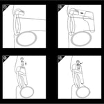 Lightweight Chastity Cage For Male Penis Cage Smooth Kg Cock Cage Chastity Devices Key Sex Toy For Men Black Chastity For Men With 3 Sizes Rings (Xxs)