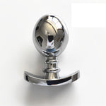 Metal Expand Anal Plug Sex Toy Prostate Massager Thrusting Toys Gifts Crystal Pleasure Wand Butt Plug Kit Prostate Massage Anal Dildo For Men Anal Beads Butt Plug